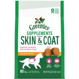 Greenies™ Supplements Skin & Coat for Adult Dogs